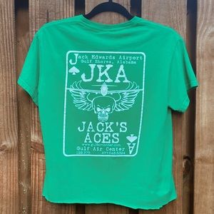 VINTAGE Jack’s Aces Crop Top Tee